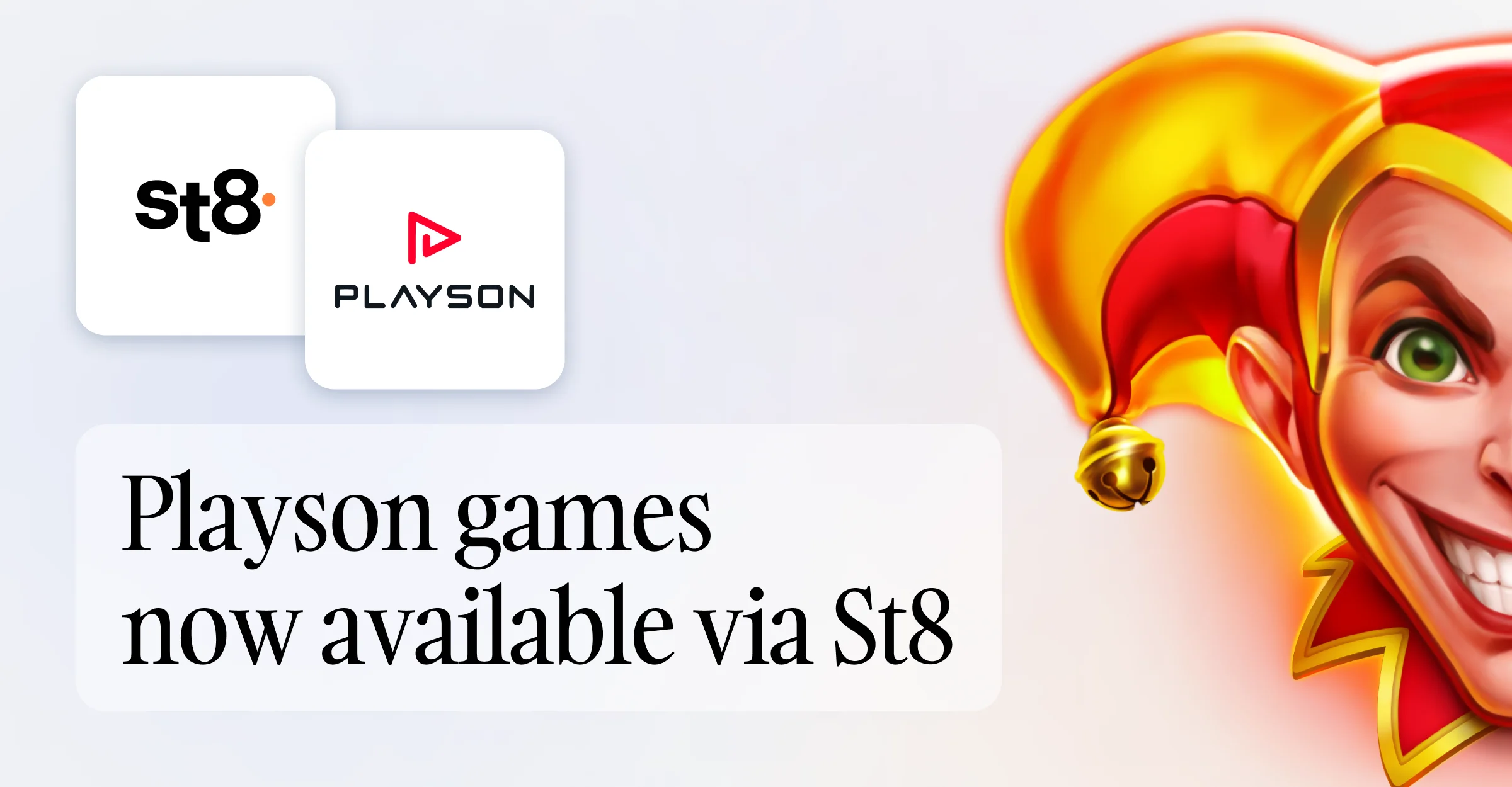 Playson Games partnered with St8 Aggregator