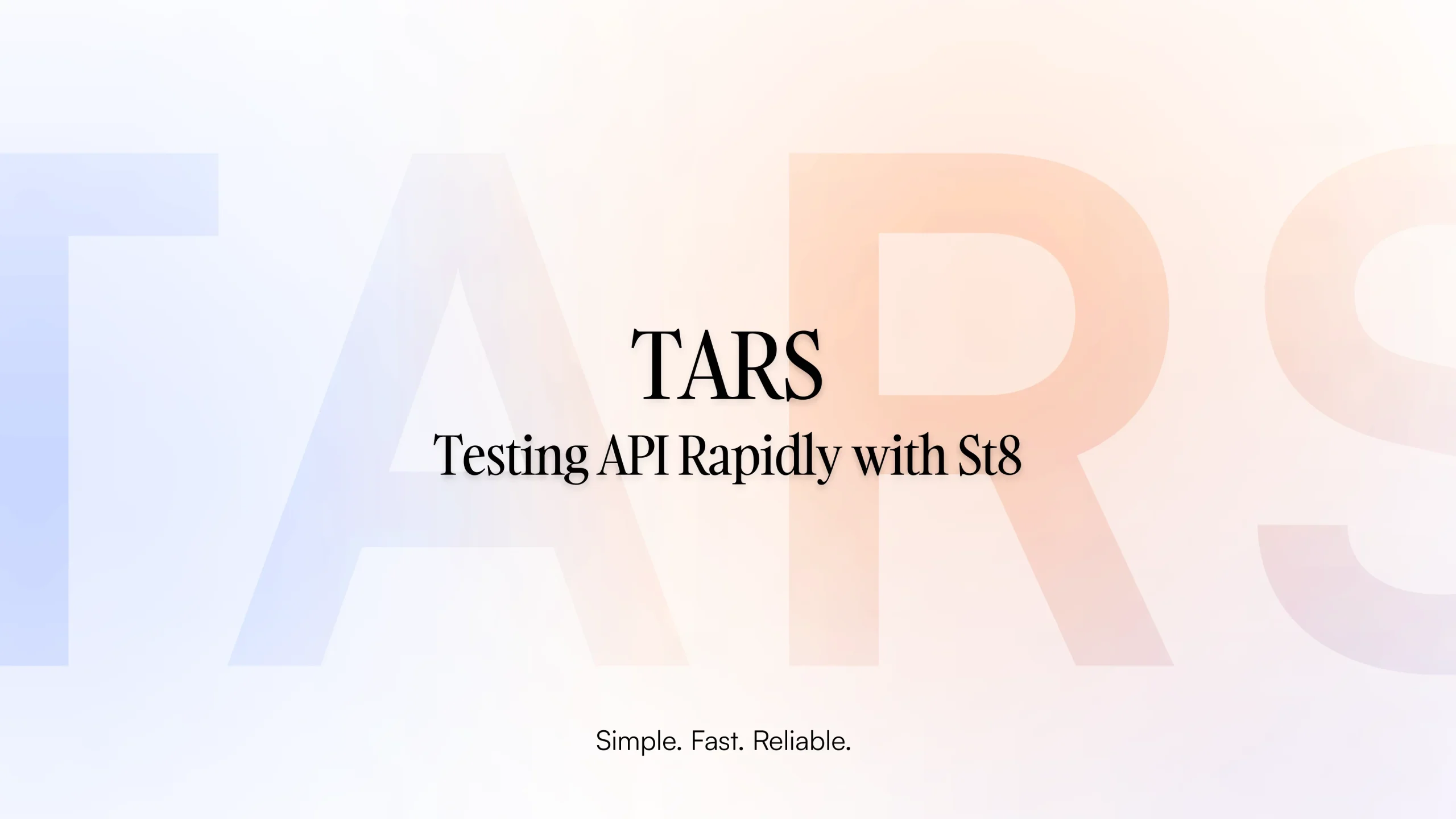 St8's API testing tool