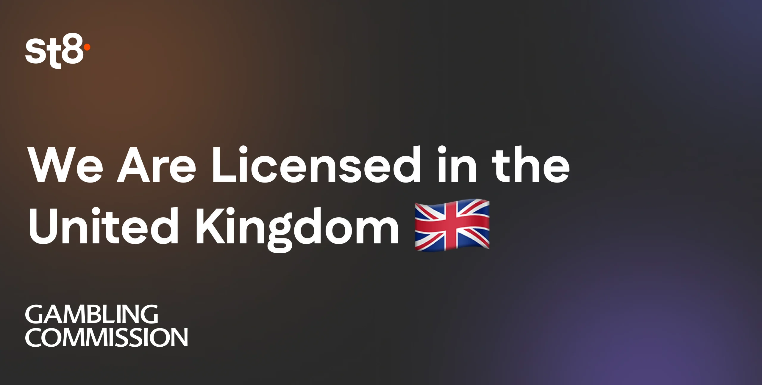 St8 Secures UKGC Licence