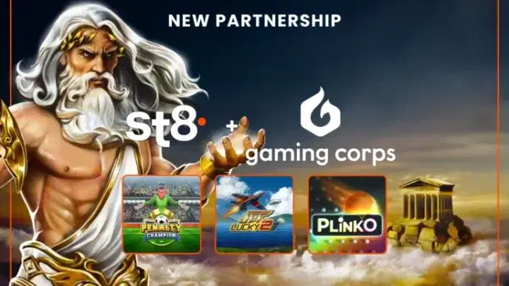St8 integrates Gaming Corps through seamless API
