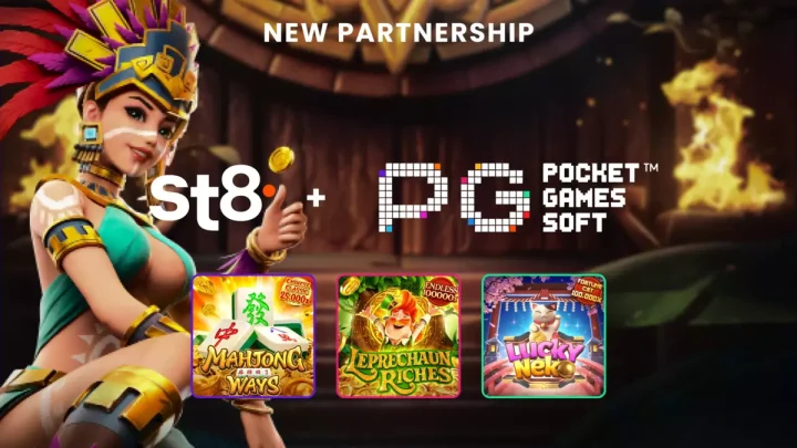 St8.io and PG Soft Partner Up to Disrupt Mobile Gaming
