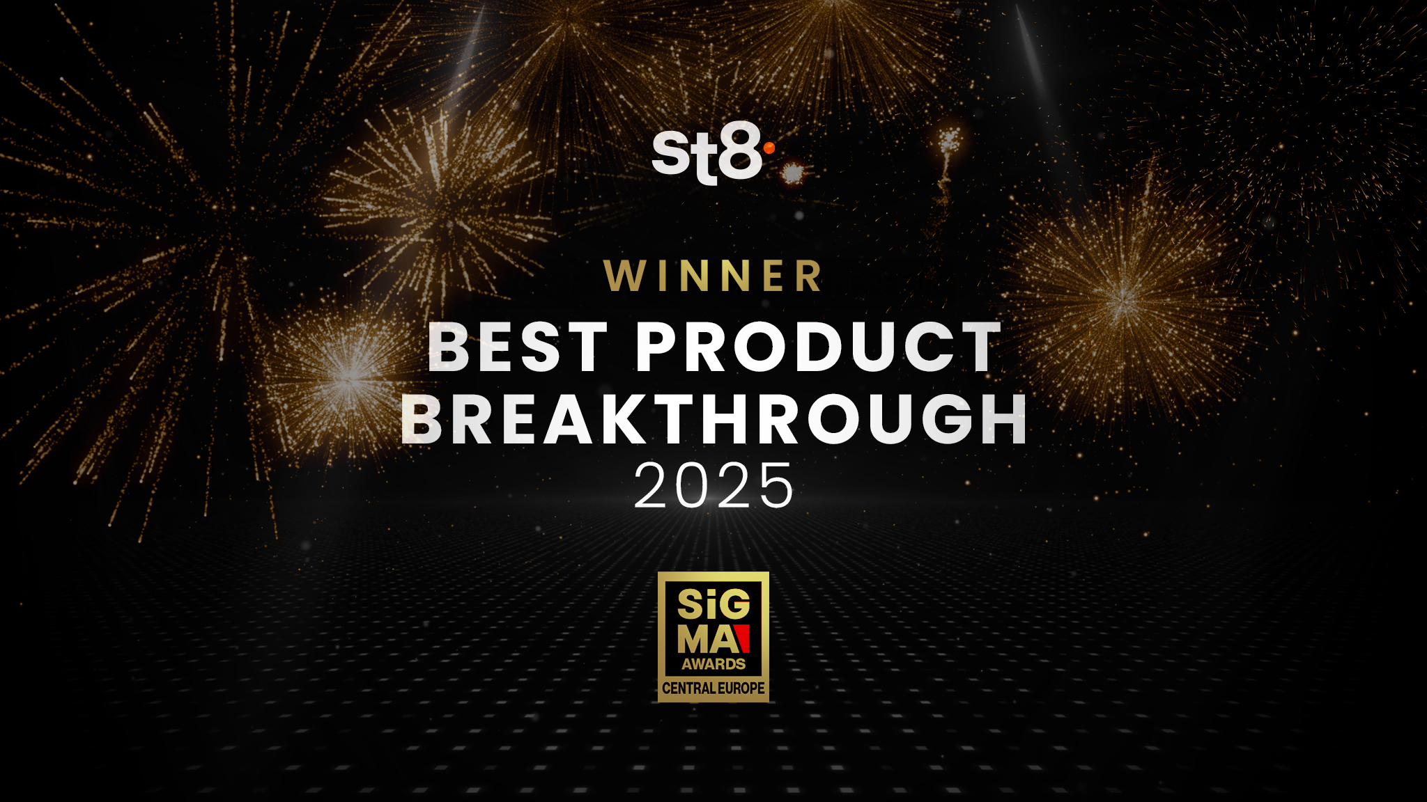 St8 Wins Best Product Breakthrough 2025 at SiGMA Europe Awards