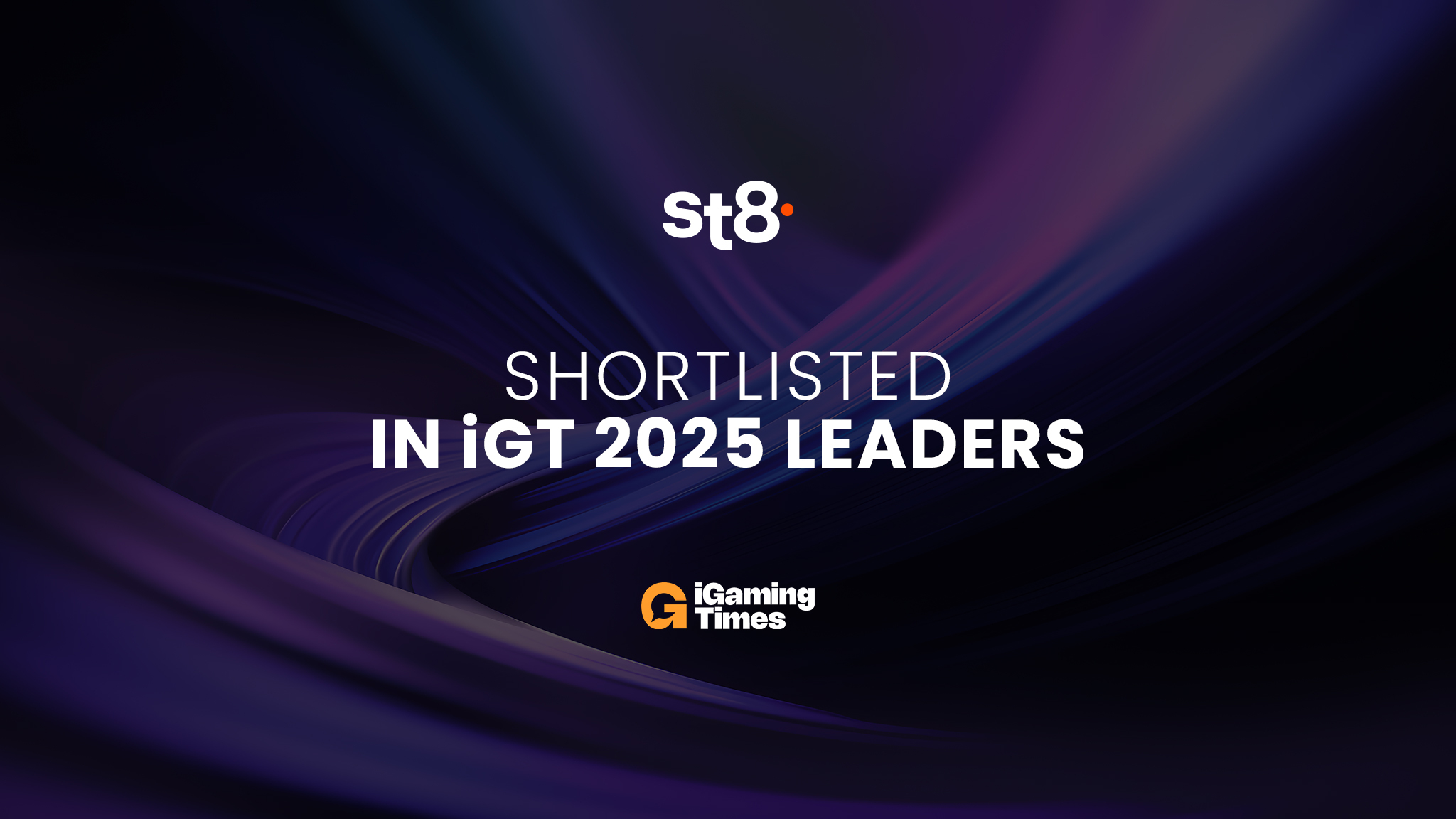 St8 Team Shortlisted for iGT Leaders 2025 by iGaming Times