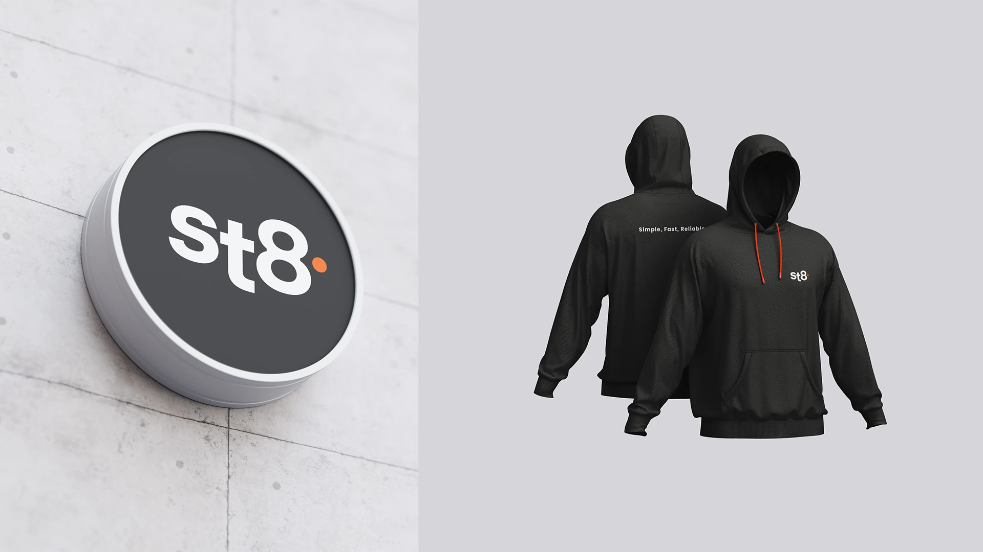 St8 brand in practice image merch.