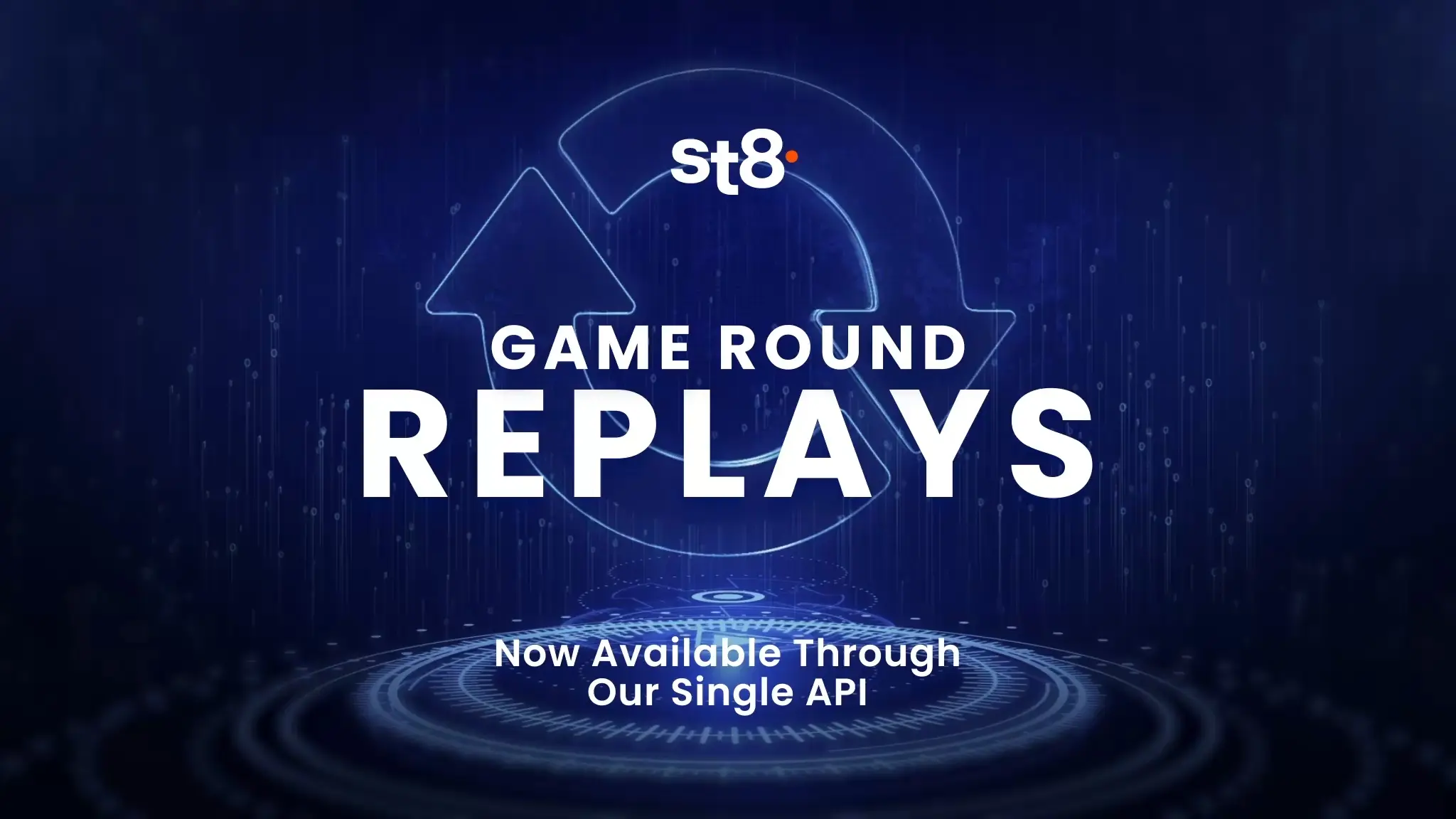 St8 launches game round replays through single API integration