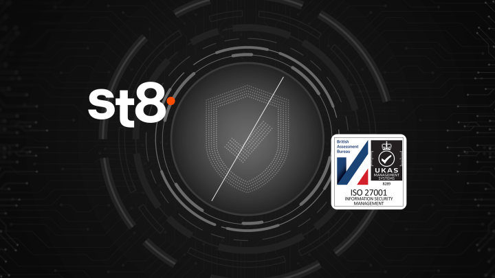 St8 granted ISO 27001 certification